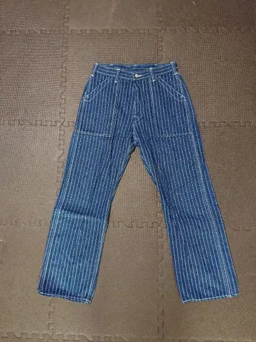 천령 TENRYO 데님 워배시 팬츠 쿠라시키 데님 W30