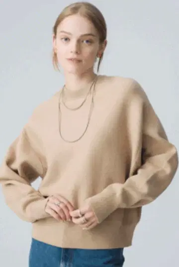 RHC 코튼 캐시미어 니트 XS