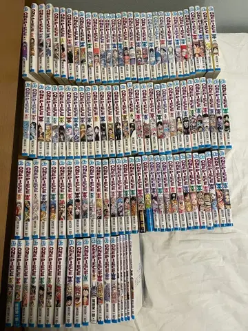 [상태 좋음! 관련 도서 다수] 원피스 1~104권 + 관련 도서