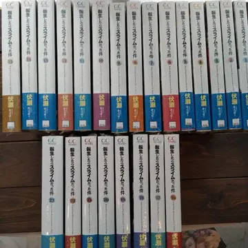 전생했더니 슬라임이었던 건에 대하여 소설 1~23권 전권 세트 완결