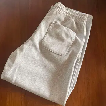 UNIQLO C 맨투맨 와이드 팬츠 L 그레이