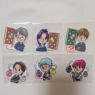 미개봉 새상품 JO1 축제 엔니치 스티커 6개 세트