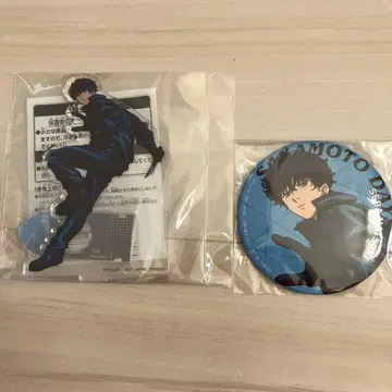 SAKAMOTO DAYS 아크릴 플레이트 캔뱃지 세바 나츠키 남코