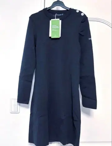 [ 새상품 ] 세인트 제임스 니트 원피스 엘르 엘보 패치 메리노울