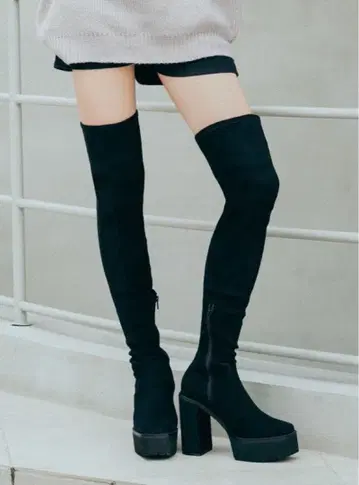 청키힐 니하이 부츠 [gd1174]