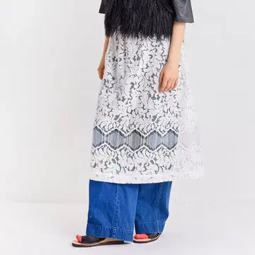 [ 새상품 ] Veritecoeur/베리떼꾸르 레이스 스커트