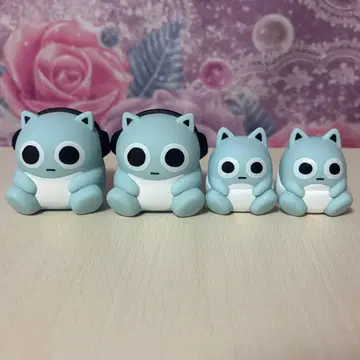 블루햄햄 소프트 비닐 컬렉션 늘어서 세트 묶음 판매 4점 세트