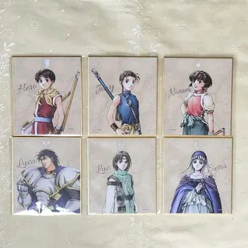 환상수호전 II 미니 색지 6장 세트 제비뽑기당