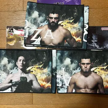 RIZIN 제일복권 3계급 챔피온 응원 타월 세트