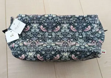 [ 미사용 ] Bonpoint 본포앙 빅 파우치 딸기 도둑