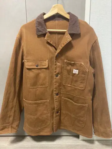 flathead 브라운 코튼 자켓 (사이즈 38)