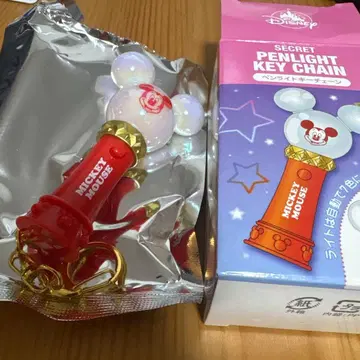 디즈니 스토어 응원봉 키체인 미키