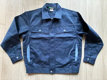 남녀 공용 작업옷 가을/겨울 긴팔 네이비 M 사이즈