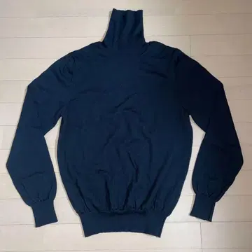 GRAN SASSO 터틀넥 니트 46 블랙