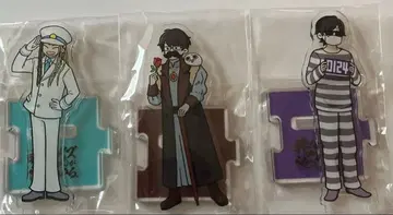 [ 미사용 ] 비공식즈 아크릴 스탠드 세트 3종 세트