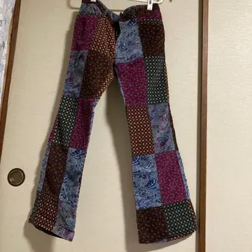 hysteric glamor/올 패턴 팬츠/레트로