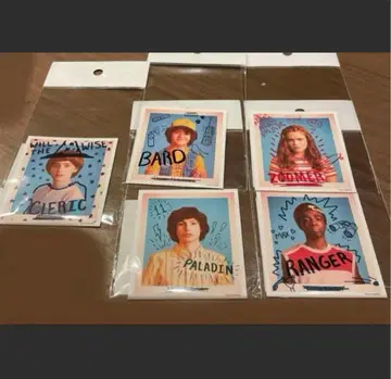 스트레인저 싱스 미지의 세계 다이컷 스티커 5개