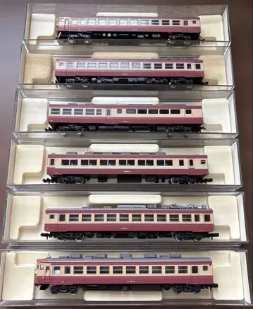 [크리스마스 한정판] 455계 급행 6량 세트 (모하456 동력차 포함)