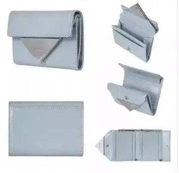 fennec 3단 폴더형 지갑 라이트 블루