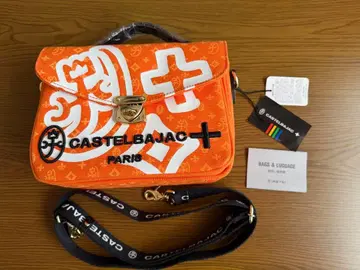 CASTELBAJAC 숄더백 새상품. 미사용 오렌지