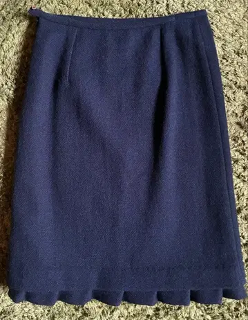 해리스 트위드 울 스커트