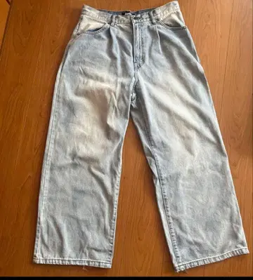 kutir 배기 데님 파랑 슈퍼 배기 엑스트라 배기 스타일 라이트 블루