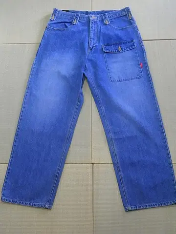 Blue Trick 샘플 데님 w36