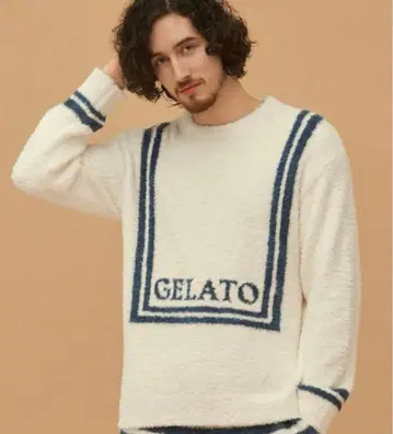 새상품 젤라또피케 HOMME 옴므 상의 사이즈 L 룸웨어