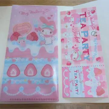 마이멜로디 MY MELODY 딸기신문 GO! GO! 티켓 파일