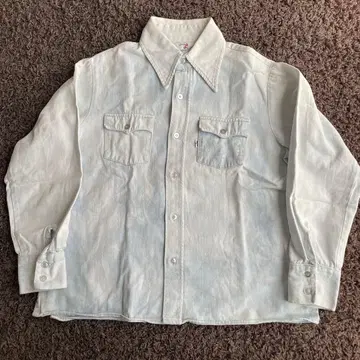 리바이스 데님 셔츠 70s Levi's 여성용