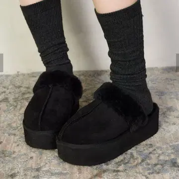 나이스 클랍 어그 부츠 블랙