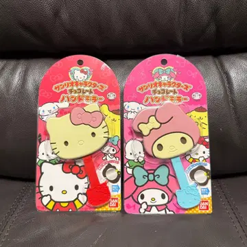 헬로키티 마이멜로디 거울 2개 세트