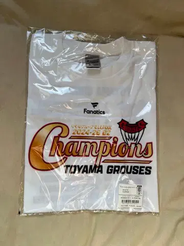 토야마 그라우지즈 2024-25시즌 B2 챔피언 티셔츠