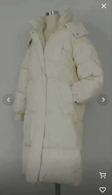 오버 사이즈 후드 부착 볼륨 몬스터 다운 코트 culw531