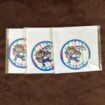 [장미 가능] 팝픈 일하는 고양이 콜라보 복권 와펜 냐미