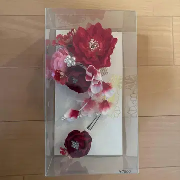 머리 장식 성인식