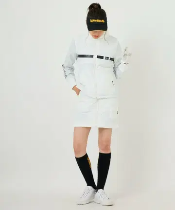 가을/겨울 라우드마우스 골프 발수 가공 축열 충전솜 퀼트 스커트 L WT