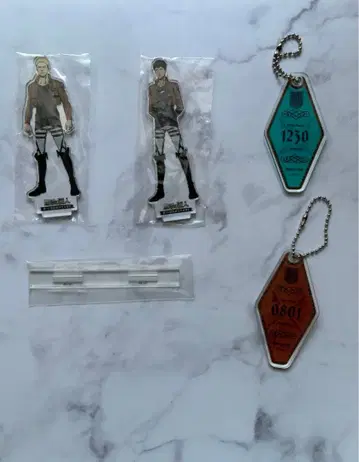 진격의 거인 라이너 베르톨트 아크릴 스탠드 아크릴 키링