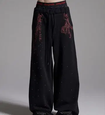 그랑시 스웨트 팬츠 지갑 체인 세트 판매