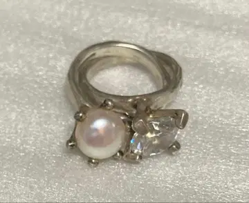 e.m 2단 반지 반지 액세서리