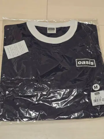 oasis 오아시스 30주년 특별전 복각 링거 T셔츠 M사이즈
