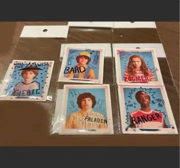 기묘한 이야기 다이컷 스티커 스티커 5매