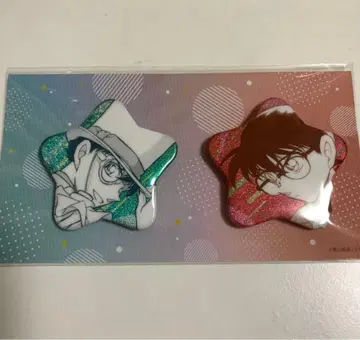 명탐정 코난 공식 앱 캔뱃지 페어 시리즈 괴도 키드 에도가와 코난