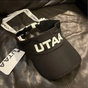 UTAA 유타 블랙 골프 여성용 바이저