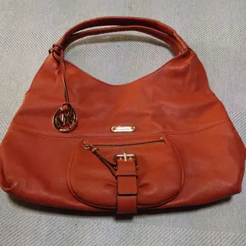 MICHAEL KORS 오렌지 숄더백