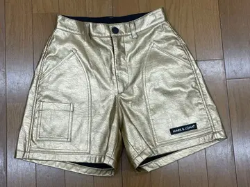 MARK & LONA 골드 숏팬츠 36