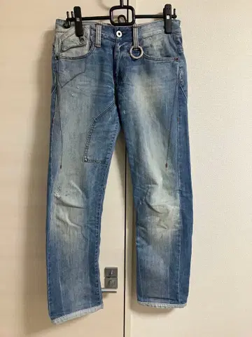 브레이스 스티브 아란 데미지 리페어 스트레이트 데님 W29