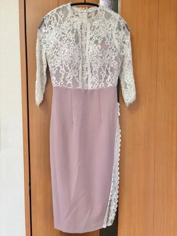 JEAN MACLEAN 장마크레인 드레스 핑크