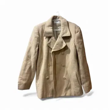 컴포트 타임 베이지 피 코트