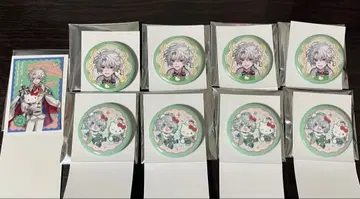 Dytica x 산리오 캐릭터즈 무라쿠모 카게츠 캔뱃지 카드